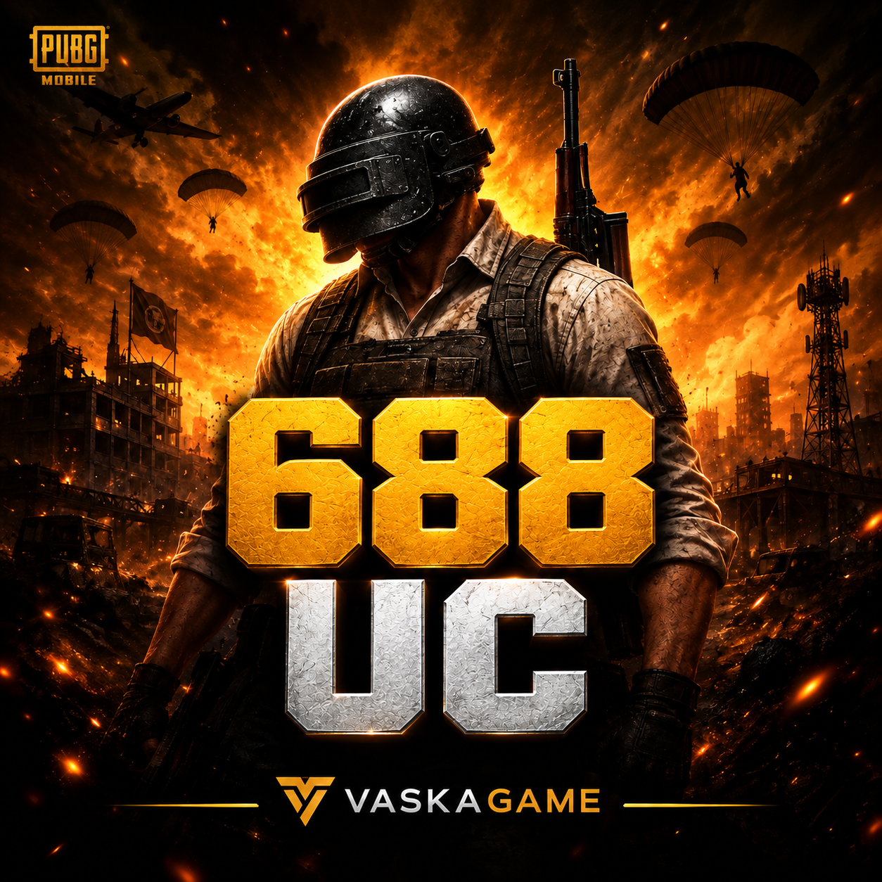 PUBG Mobile 688 UC